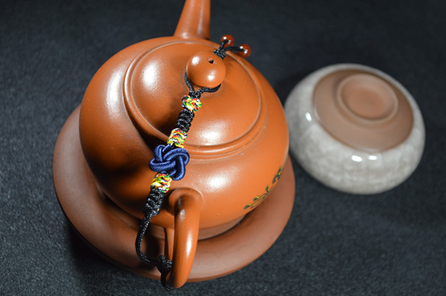 定制壶子绑绳茶壶绳功夫茶道绳子壶绳紫砂壶盖绳子绑绳茶道零配