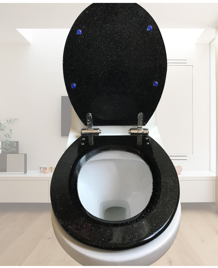 欧式树脂马桶盖通用座便盖通用马桶盖加厚坐便盖缓降静音