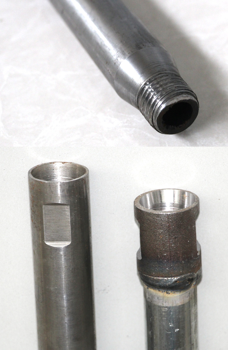 水钻头加长杆水钻钻头墙壁开孔器打土钻延长杆水钻机水钻头连接杆