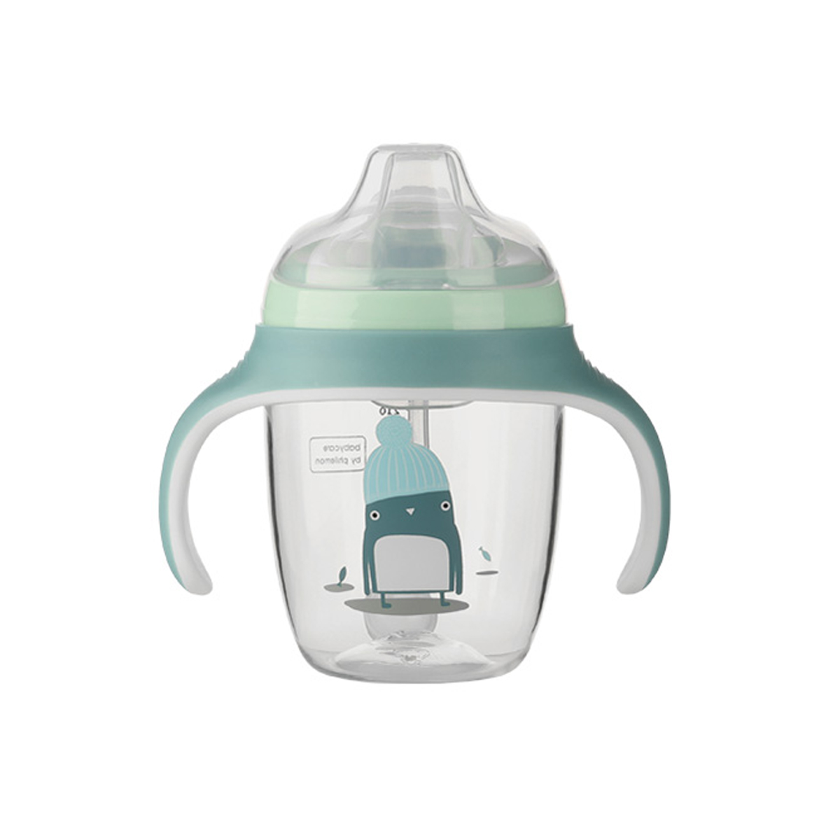 babycare水杯/水壶 babycare宝宝婴儿学饮杯防漏防呛6-18个月吸管水杯