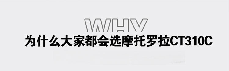 摩托罗拉(MOTOROLA)普通家用/办公话机来电显示电话机商务有绳座机CT310C(红色)