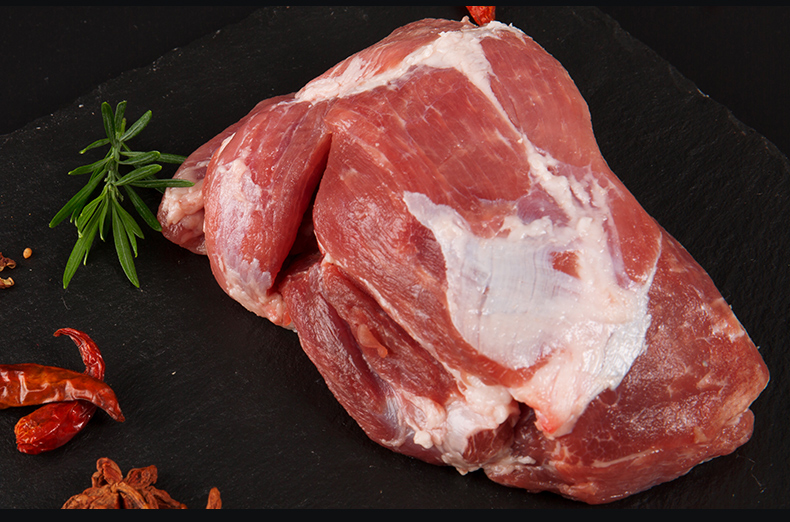 得利斯猪肉 得利斯 欧得莱黑山猪前腿精肉500g【价格 图片 品牌 报价