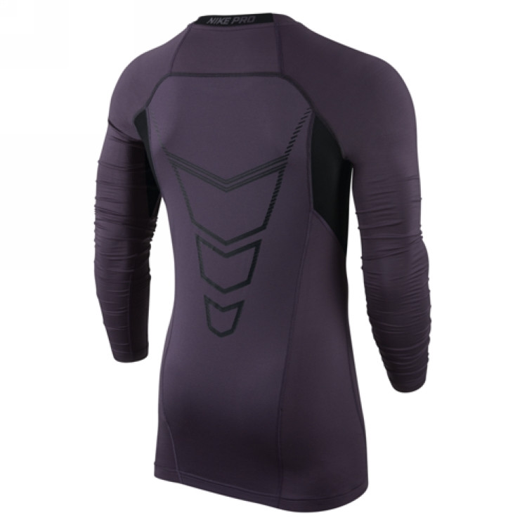 nike耐克pro男子紧身衣训练服长袖t恤速干厚款加绒 659800