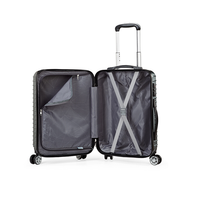 维仕蓝wissblue20寸时尚拉杆箱d718502黑色