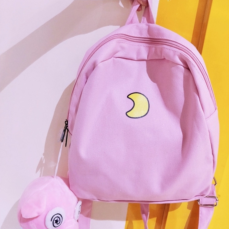 薇姬桑妮日韩原宿女ulzzang少女心书包日系软妹粉色小背包学生可爱