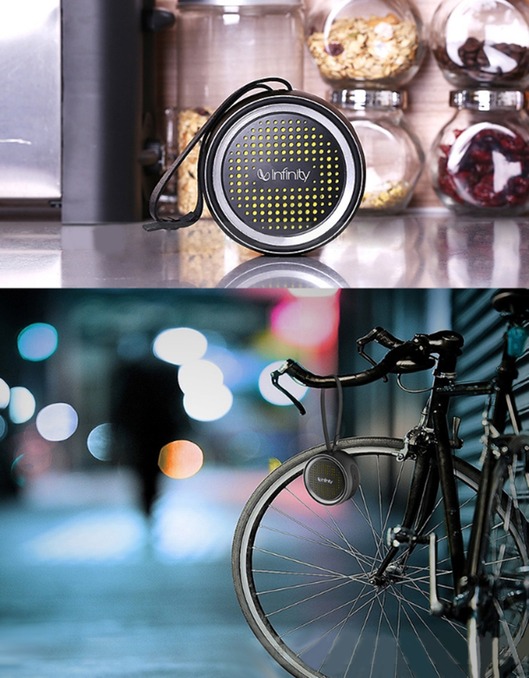 燕飞利仕infinityalpha音乐风火轮蓝牙便携音箱低音炮户外迷你小音响