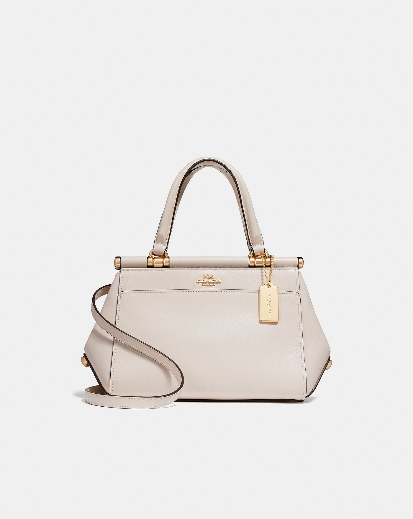 蔻驰(coach) grace 20系列光滑牛皮牛皮女士单肩包斜挎包 手提包 女包