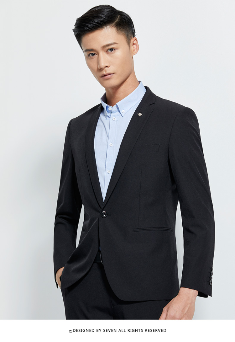 男士英伦正装修身商务休闲伴郎新郎礼服114c10030【价格 图片 品牌