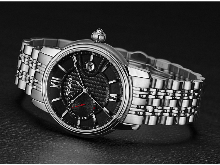 劳士顿rosdn男士机械手表全自动机械表男时尚商务男表国产品牌2067