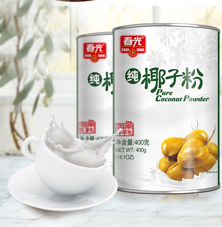 春光纯椰子粉春光400g纯椰粉即