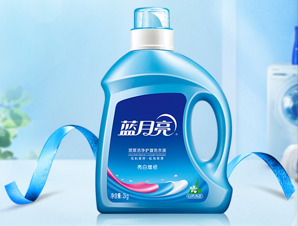 蓝月亮深层洁净大洗衣液瓶装去污清洁自然清香瓶装2kg【价格