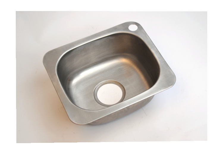 厨房水槽单槽不锈钢洗菜碗盆水池小单盆拉丝水斗带订墙支架