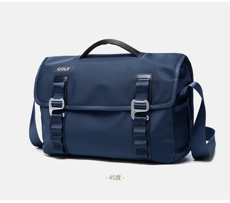 golf高尔夫休闲男包帆布包横款单肩斜挎包尼龙牛津布纺运动背包
