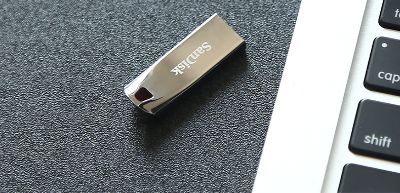 闪迪(sandisk)酷晶(cz71)u盘64g 防水高速加密金属优盘