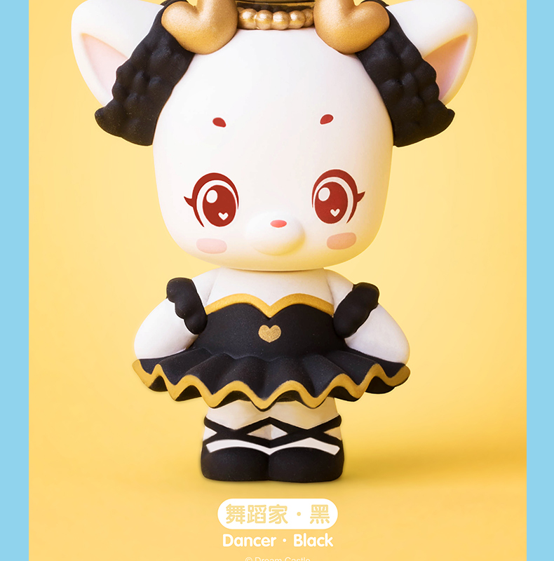 小鹿杏仁儿奇妙职业迷你公仔手办盲盒可爱礼物动漫周边男生女生礼物