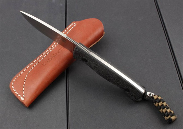 spike山猪vg10钢超硬度超锋利户外直刀军刀户外用刀野营救生刀直刀