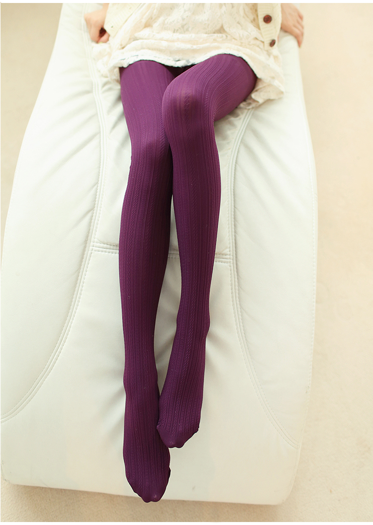 mtiny春秋立体锁骨纹糖果色连裤袜天鹅绒高弹力显瘦打底袜女丝袜子