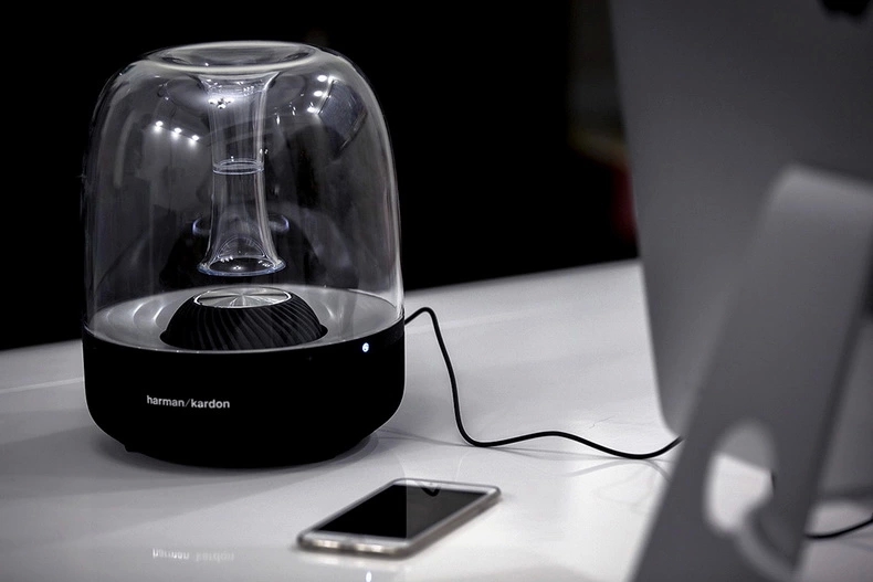 哈曼卡顿翡翠音响蓝牙低音炮影响音箱h