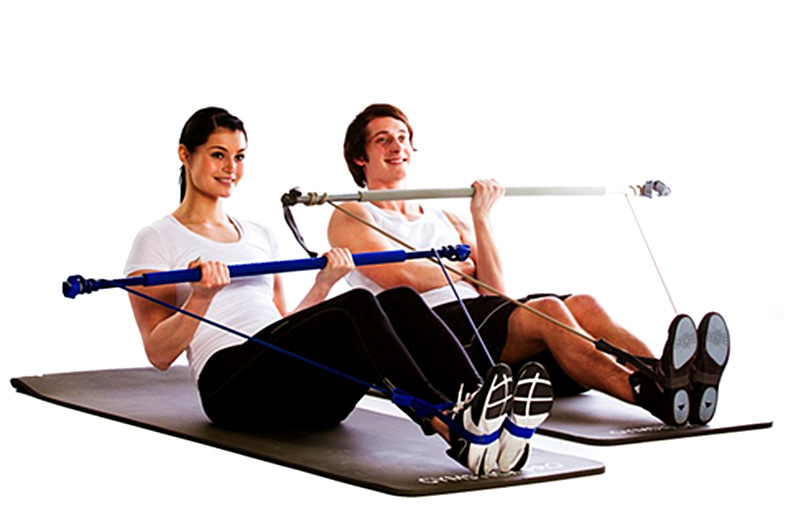 减肥普拉提棒家用健身训练器材拉力绳