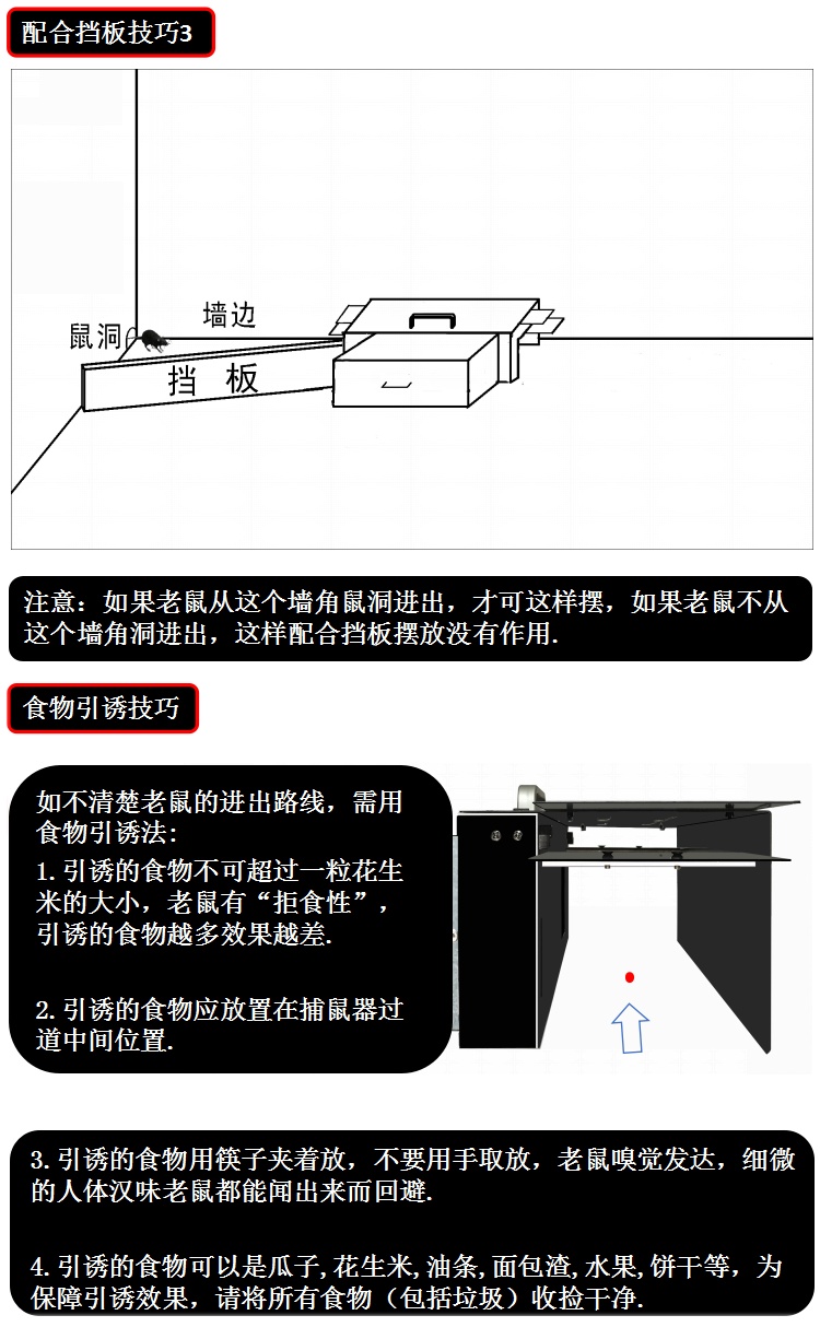 连续捕鼠笼入口原理图图片