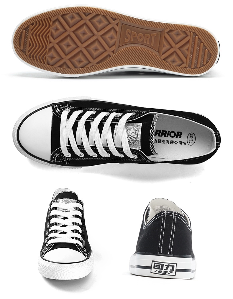 回力(warrior)帆布鞋 回力(warrior)鞋女帆布鞋女百搭学生鞋子板鞋