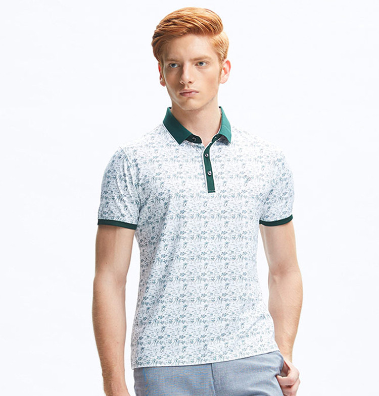 cardanro/卡丹路男装短袖反领t恤 2258111