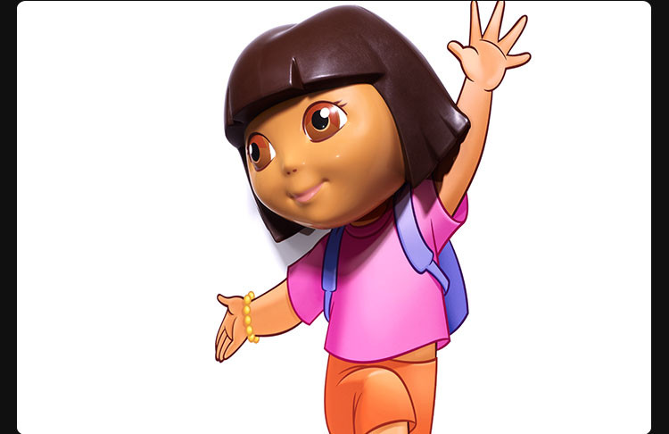 造梦师海绵宝宝朵拉boots小猴子led3d创意美式壁灯卧室床头灯个性