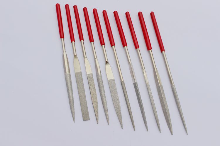 整形打磨钢锉刀金刚小锉刀三角半圆平头扁方锉子木工什锦锉套装