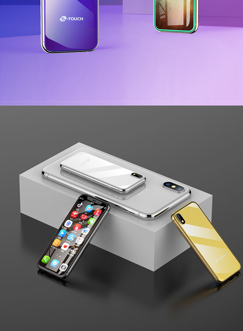 ktouch天语i9迷你智能全网通4g全面屏人脸解锁安卓卡片手机2gb16gb