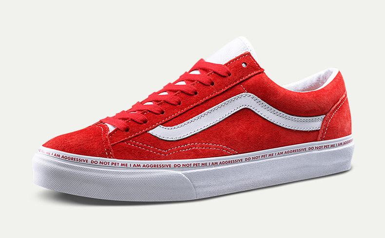 vansxsankuanz上官喆style36狗年生肖限定红联名鞋vn0a3dz3pye