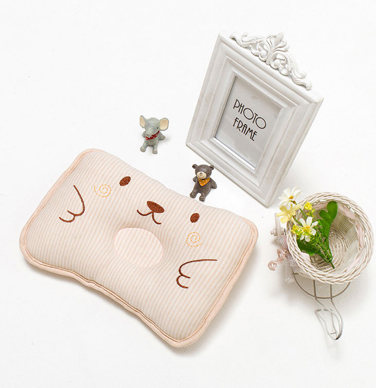 婴儿枕头01岁定型枕新生儿06个月四季夏季卡通简约小清新男女宝宝