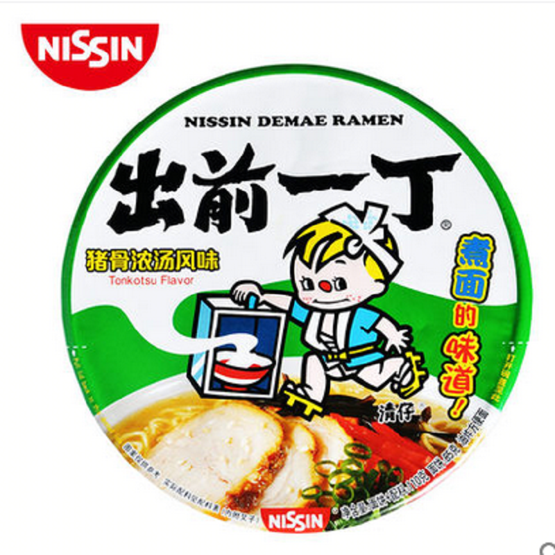 出前一丁桶面猪骨浓汤110g