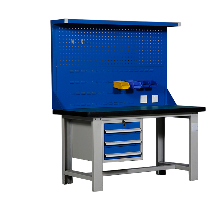 豫亿腾 钢制三抽工具桌,实验台,车间工作台,操作台,可定制