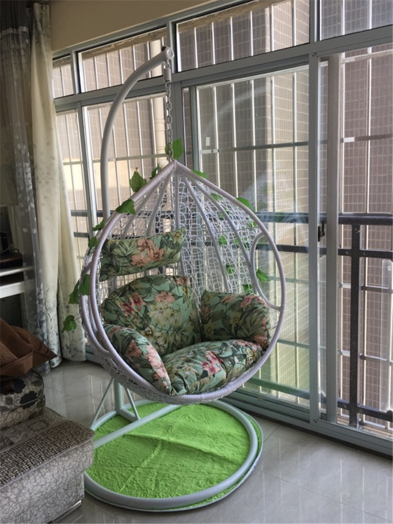 单人吊篮吊椅阳台摇篮椅户外秋千藤椅成人掉椅吊床室内庭院鸟巢椅