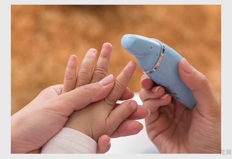 正品现货电动指甲刀nl6329l婴幼儿童指甲剪安全磨甲器新生儿防夹肉天