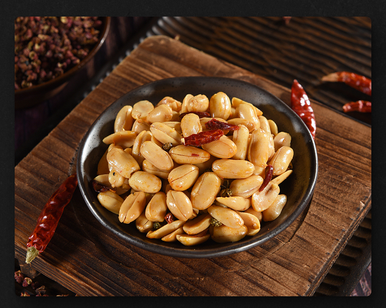 酒鬼(jiugui)坚果 酒鬼花生经典原味盒装400g(内含20袋)油炸花生米零