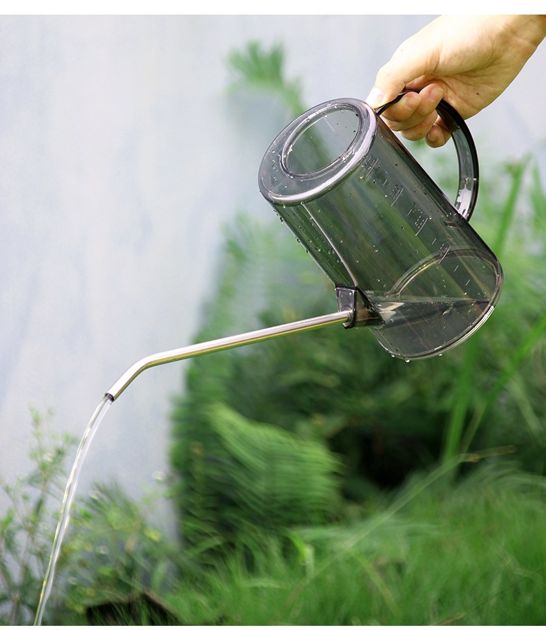 家用塑料浇水壶园艺长嘴洒水壶儿童浇花淋花壶小型迷你多肉浇花壶
