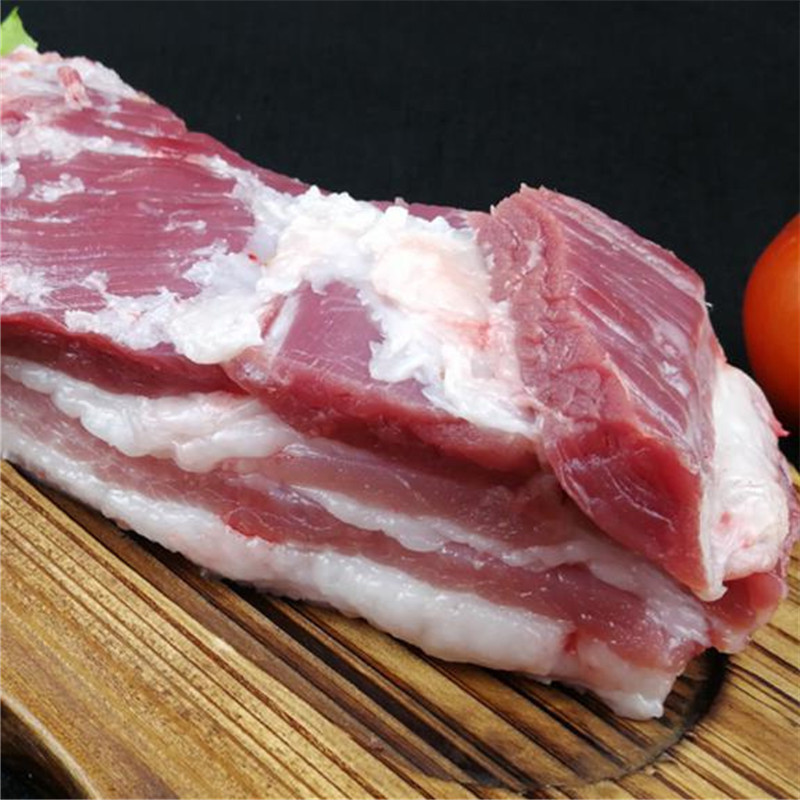 五花肉 新鲜猪肉 4斤 农家土猪肉黑猪肉鲜猪肉红烧烤肉 生猪肉 肥瘦