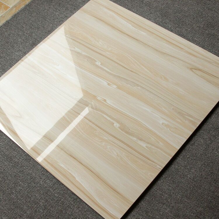温馨黄木纹全抛釉800x800客厅防滑瓷砖地砖地板砖抛釉砖木纹砖壹德壹
