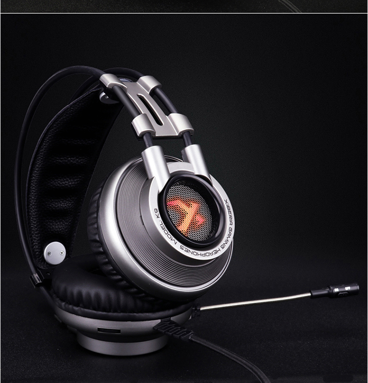 西伯利亚 k9 游戏耳机电脑头戴式7.