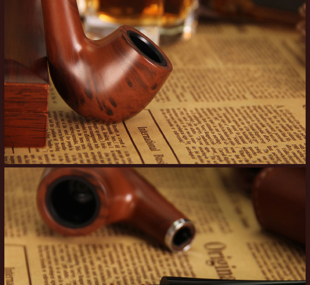 sanda旗舰店三达胶木耐用烟斗经典实用sd109a烟斗客玩物