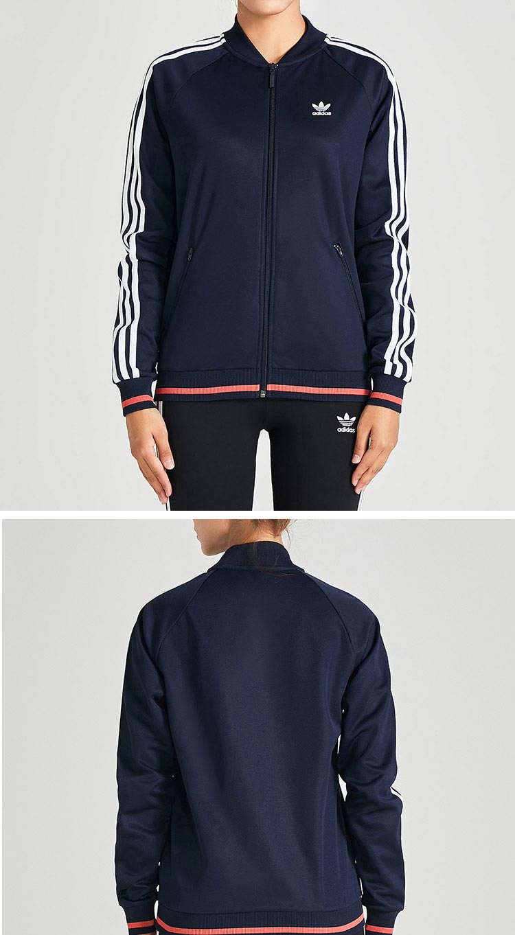 adidas阿迪达斯三叶草女子运动外套夹克年新款运动服bk5931
