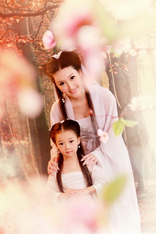 哪拍(napai)亲子摄影 [济南]米的影像499元儿童古装照/亲子照【价格