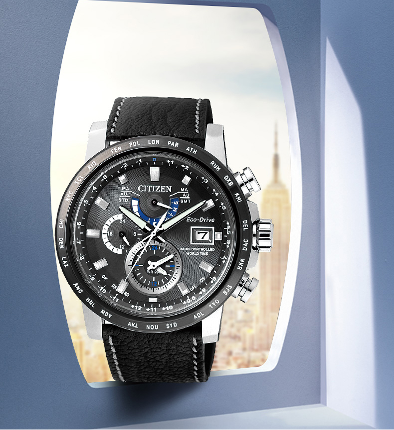 西铁城(citizen)空中之鹰运动时尚男表at9071-07e
