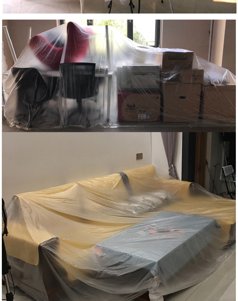 一次性家具防尘布防尘罩防水防灰尘盖衣柜防尘床罩装修保护膜橱柜