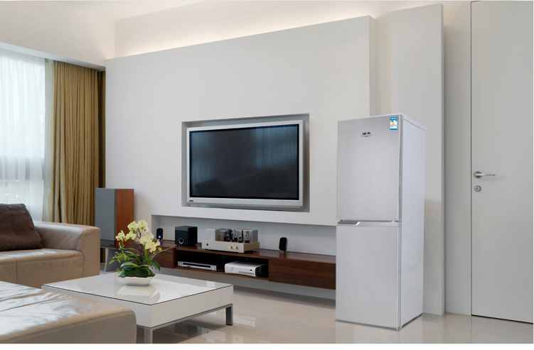 扎努西·伊莱克斯/zanussi zbm1520hpd 152升双门家用节能冷藏冷冻小