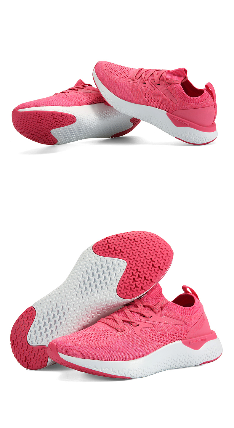 匹克peak跑步鞋女子运动鞋跑鞋轻便回弹运动鞋织面舒适耐磨防滑女鞋dh