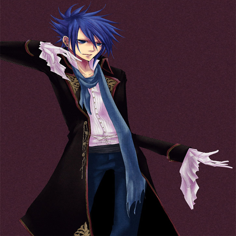 铸剑谷动漫初音家族kaito始音装2代龙啼庭园歌德风