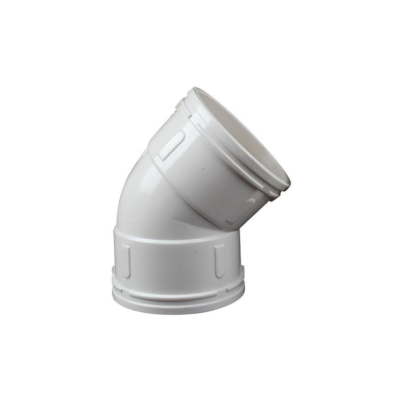 pvc排水管材管件45度弯头dn110