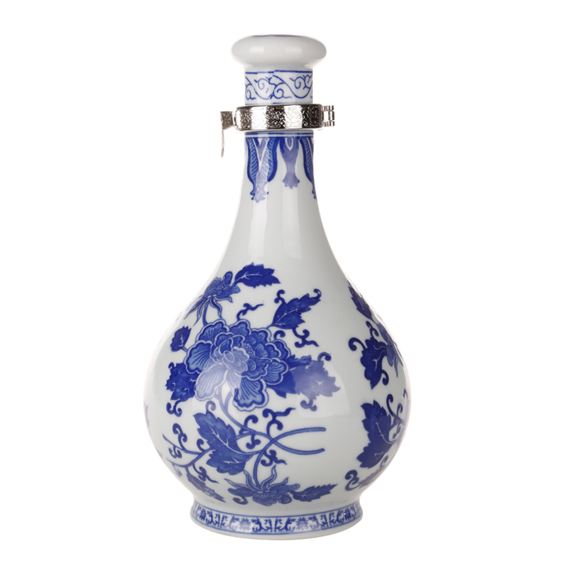 牛栏山二锅头青花瓷52度500ml6瓶整箱装内含三手提袋